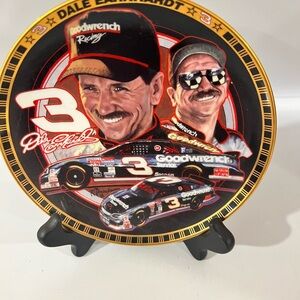 Dale Earnhardt Commemorative Plate Hamilton Collection